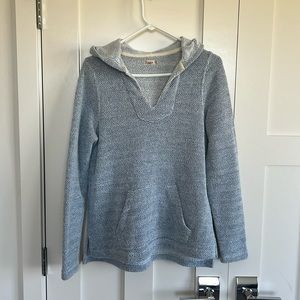 Faherty Summer Poncho Hoodie